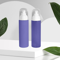 Bouteille en plastique de 200 ml, personnalisée, ronde, transparente, opaque, sous-bouteille, vaporisateur, brume pour toner, parfum, hydratant
