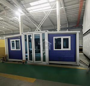 Casa de contenedores extensible Casa modular de estructura de acero de alta calidad para Villa Jardín Vocación con dormitorios de baño - Product Image 6