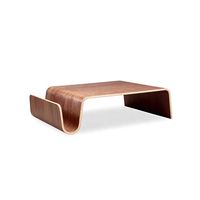 Table centrale en bois de style japonais Loft classique pour appartement Table basse scandinave pour le salon