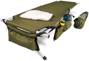 Lits <span class=keywords><strong>de</strong></span> Camping pliants <span class=keywords><strong>de</strong></span> Style <span class=keywords><strong>militaire</strong></span>, ultime, Extra solide, <span class=keywords><strong>lit</strong></span> <span class=keywords><strong>de</strong></span> Camping avec système <span class=keywords><strong>de</strong></span> sac <span class=keywords><strong>de</strong></span> rangement latéral et Mini oreiller - Product Image 5