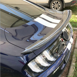 Aileron de coffre arrière en fibre de carbone pour <span class=keywords><strong>Ford</strong></span> <span class=keywords><strong>Mustang</strong></span> GT <span class=keywords><strong>V8</strong></span> V6 Coupé 2015 <span class=keywords><strong>2020</strong></span> - Product Image 2