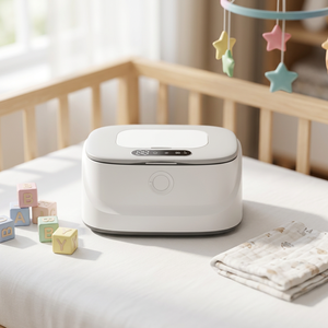 Chauffe-lingettes pour bébé, distributeur chauffant électrique, sans BPA, en plastique, grand format carré, pour bébés et enfants de 0 à 6 mois, prise USB - Product Image 1