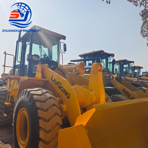 Chargeuse sur pneus LiuGong CLG856H d'occasion, fabrication chinoise, modèle 2023, prix bas, faible nombre d'heures de travail, moteur et pompe d'origine 5 tonnes - Product Image 3