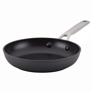 Poêle à frire <span class=keywords><strong>KitchenAid</strong></span> en aluminium anodisé dur, antiadhésive, compatible induction, 8,25 pouces, noir mat - Product Image 1