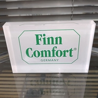 Bloc d'affichage en acrylique transparent personnalisé avec fond imprimé en sérigraphie pour les magasins de détail et la promotion de la marque