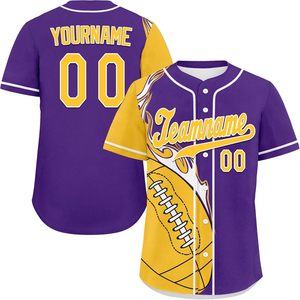 2025 Custom Softball <b>Button</b>-Down Shirts Personalized Adult and Youth Baseball Jersey Sports Uniforms Soft Baseball Clothing - Product Image 1
