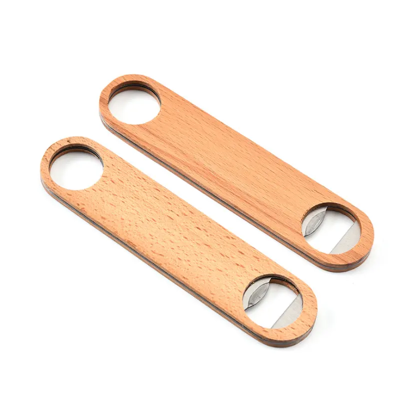 Stainless Steel Flat Bottle Opener Solid bar key