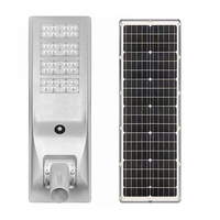 L'éclairage public économiseur d'énergie 30W 60W 90W 150W a mené extérieur tout dans un réverbère solaire de LED avec le capteur de mouvement