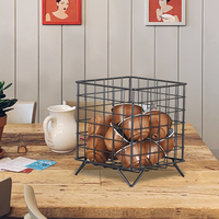 Support multifonctionnel pour dosettes de café Organisateur de dosettes d'espresso en fil carré Panier de rangement pour dosettes de café en métal