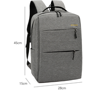 Ensemble de sac à dos 3 pièces tendance pour étudiants, adolescents, loisirs en plein air, voyages, livres, école, ordinateur portable, fermeture éclair, en polyester Oxford