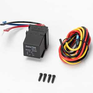 Interrupteur à bascule 2-en-1 pour démarrage moteur de voiture, SPST marche/arrêt, avec indicateur LED rouge, panneau d'interrupteur d'allumage 12V pour voiture de course avec couvercle de sécurité - Product Image 2