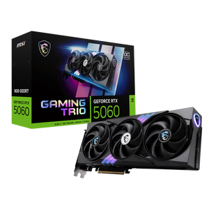 การ์ดจอเกมมิ่ง GeForce RTX5060 8G GAMING TRIO OC รุ่นใหม่ล่าสุด พร้อมหน่วยความจำ 128 บิต สำหรับพีซี การ์ดแสดงผลสำหรับเล่นเกม รุ่นใหม่ล่าสุด - Product Image 3