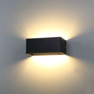 <span class=keywords><strong>Applique</strong></span> <span class=keywords><strong>murale</strong></span> LED d'intérieur moderne avec <span class=keywords><strong>applique</strong></span> corporelle en aluminium haute luminosité <span class=keywords><strong>pour</strong></span> <span class=keywords><strong>escalier</strong></span> grand éclairage carré noir design - Product Image 3