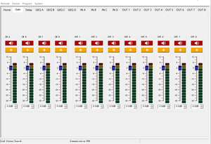 โปรเซสเซอร์เสียงดิจิตอลแบบหลายช่องสัญญาณ ใช้สำหรับระบบเสียงระดับมืออาชีพ, ระบบอุปกรณ์ลำโพงแบบ Linear Array, โปรเซสเซอร์สัญญาณเสียง - Product Image 5