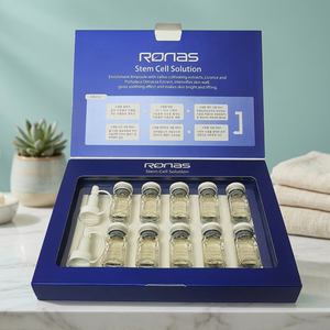 [<span class=keywords><strong>Ronas</strong></span>] soluzione di cellule staminali 5ml * 10 fiala/rivitalizza la pelle e ripristina la luminosità, dopo il peeling o il trattamento laser, prodotto In corea - Product Image 2