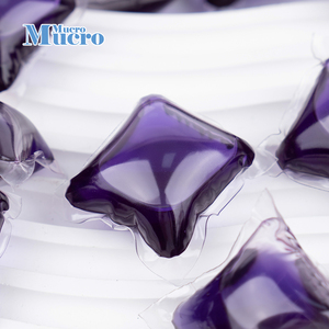 Capsules de <span class=keywords><strong>lessive</strong></span> écologiques en gros de 10 grammes, forte puissance nettoyante, parfum lavande pour vêtements - Product Image 3