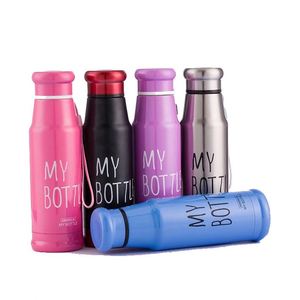 MY <b>BOTTLE</b> Insulated Stainless Steel Water <b>Bottle</b>, Double Wall Vacuum <b>Thermos</b> with Portable Lanyard, Leak Proof Travel - Product Image 1