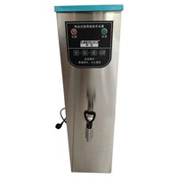 Chauffe-eau de bar de comptoir 80L/H à vente directe fabricant, avec double lampe de travail, en acier inoxydable 304, pour usage professionnel