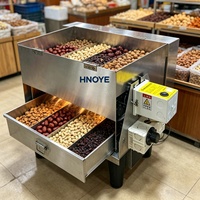 Rôtissoire à noix électrique 10 kg, machine à rôtir à air chaud en acier inoxydable, usage commercial