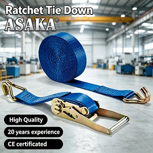 Correas de Amarre de Alta Resistencia <span class=keywords><strong>para</strong></span> Carga, 5T, con Trinquete, <span class=keywords><strong>para</strong></span> Transporte al Aire Libre - Product Image 1