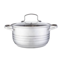 Panci dan panci anti lengket, peralatan dapur Jerman stainless steel