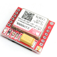 GSM GPRS Módulo de tarjeta Micro SIM Placa de núcleo Quad-band puerto serie TTL con antena PCB con nuevo chip SIM800L