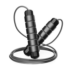 Corde à sauter réglable en PVC robuste, sans fil, portable et durable pour l'exercice et le saut rapide - Product Image 3