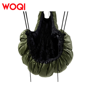 Para WOQI, funda de cama de hamaca de nailon con aislamiento cálido y ligero, fácil de instalar para hamacas individuales o dobles para adultos, Camping - Product Image 3