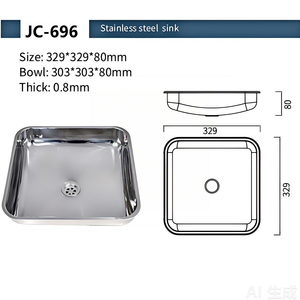 Fregadero de Acero Inoxidable para RV, Caravana, Autocaravana - Product Image 5