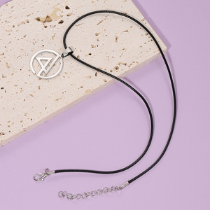 Collana a Catena Traforata con Logo <span class=keywords><strong>LINKIN</strong></span> PARK in Acciaio Inossidabile ZRM, Trendy e Versatile per Uomo e Donna - Product Image 1