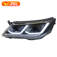 Feux de voiture pour VW Tiguan Phare Projecteur Lentille 2007-2012 Signal Dynamique Phare LED Phares Drl Automobile Accessoire