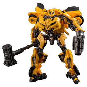 Pour Optims Prim Bumblebe Figure pièces en alliage jouets pour enfants en gros <span class=keywords><strong>voiture</strong></span> Transformation Robot roi Kng cadeau télécommande - Product Image 5