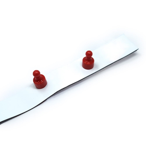 Cinta magnética de hierro metálico Cinta magnética de tira mental ferrosa Cinta de <span class=keywords><strong>acero</strong></span> receptiva Imán de atracción con respaldo adhesivo Cinta de metal magnética - Product Image 5