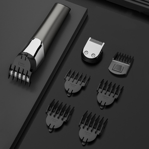 Kit de Afeitado 6 en 1, Recortadora de Barba, Recortadora de Vello Corporal, Recortadora de Vello Facial para Nariz y Orejas, Afeitadora Inalámbrica, Cuchilla para Barba - Product Image 6