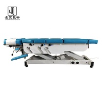 Table de chiropratique électrique moderne à 4 points de réglage pour la rééducation en milieu hospitalier et en salle de sport