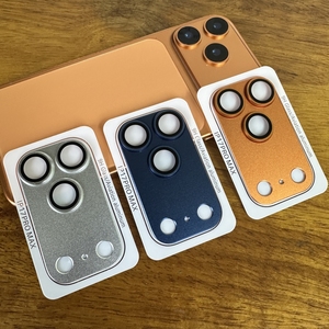 Matte kim loại hợp kim nhôm Tempered Glass máy ảnh bảo vệ màn hình cho iPhone 17 Pro Max Máy ảnh ống kính bảo vệ đầy đủ bảo hiểm - Product Image 3