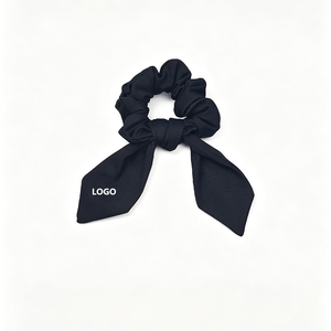 Elastici per Capelli Sportivi da Donna Personalizzati con Fiocco e Nodi d'Amore in Tessuto per San Valentino 30cm - Product Image 2