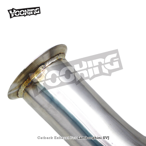 Race Sport Catback pour Lamborghini Aventador SVJ/Ultimae LP780/LP 780-4 2021 + Section arrière haute performance et son super rapide - Product Image 2