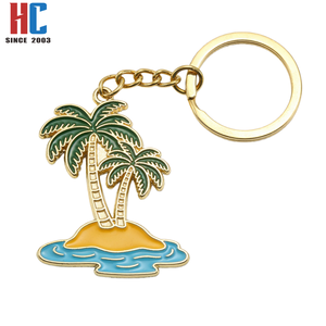 Porte-clés en alliage de zinc personnalisé, thème vie marine (hippocampes, dauphins, baleines, coquillages), artisanat cadeau, fabrication usine avec 23 ans d'expérience - Product Image 6