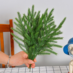 <b>Flower</b> Delight <b>Artificial</b> Pine Needles 13 In Soft Rubber Christmas Decorative Greenery - Product Image 1