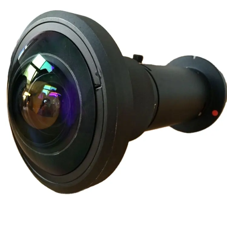 Dome Sphere Projection Fish Eye Lens 2020 Factory High Quality 180 Degree for Panasonic Projector Lens Optical Glass Spherical