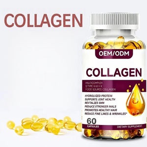 Volwassen Multicollageen Zachte Capsules Supplement Biotine Vitamine C Hyaluronzuur Voor Spieren Gewrichten Voedingssupplementen Softgel - Product Image 2