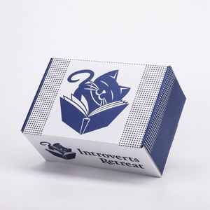 Cajas de Envío Ecológicas Personalizadas OEM, Biodegradables, Color Azul Marino, para Libros y Regalos, con Logotipo - Product Image 6