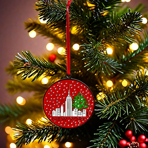 2025 di auguri di <span class=keywords><strong>Natale</strong></span> artigianato in metallo personalizzato fabbrica Suppler decorazioni natalizie unico smalto morbido ornamenti natalizi - Product Image 5