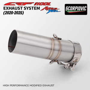 Tuyau de raccordement intermédiaire 51 mm pour échappement moto Africa Twin 2020 2021 2022, adaptateur de section de <span class=keywords><strong>tube</strong></span> de liaison pour CRF1100 CRF1100L - Product Image 2