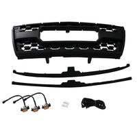Grille noire ABS de nouvelle conception tout-terrain avec éclairage, compatible avec 4RUNNER 2WD PICKUP 1996-2002 Hilux Surf