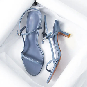 Nuovi Sandali Estivi 2025 Eleganti e Sexy con Tacco Alto a Stiletto e Cinturino Stile Romano per Donna - Product Image 1