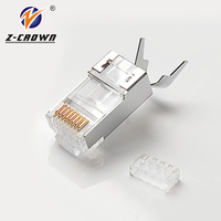 Connecteur RJ45 RJ11 pour prise murale intérieure vers câble modulaire de ligne fixe mâle