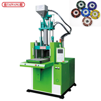 Machine de moulage par injection hydraulique verticale à commande PLC haute efficacité pour PVC/PP/ABS, machine de fabrication de jetons de poker en argile