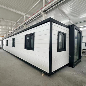 Contenedor expandible casa prefabricada China al por mayor 40 pies plegable contenedor casa sándwich Panel - Product Image 2